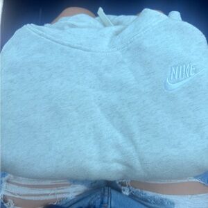 Light cream/white Nike hoodie